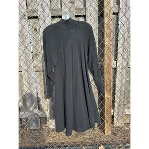 Vintage Lyle & Scott Black 100% Cashmere Sweater Dress Scotland